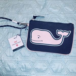 Vineyard Vines Pink Whale Pouch Wristlet (Target)
